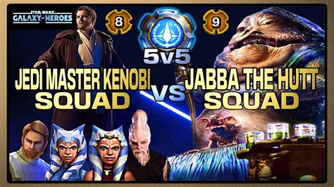 It depends on your arena - I have different teams for different opponents. . Best jabba squad swgoh